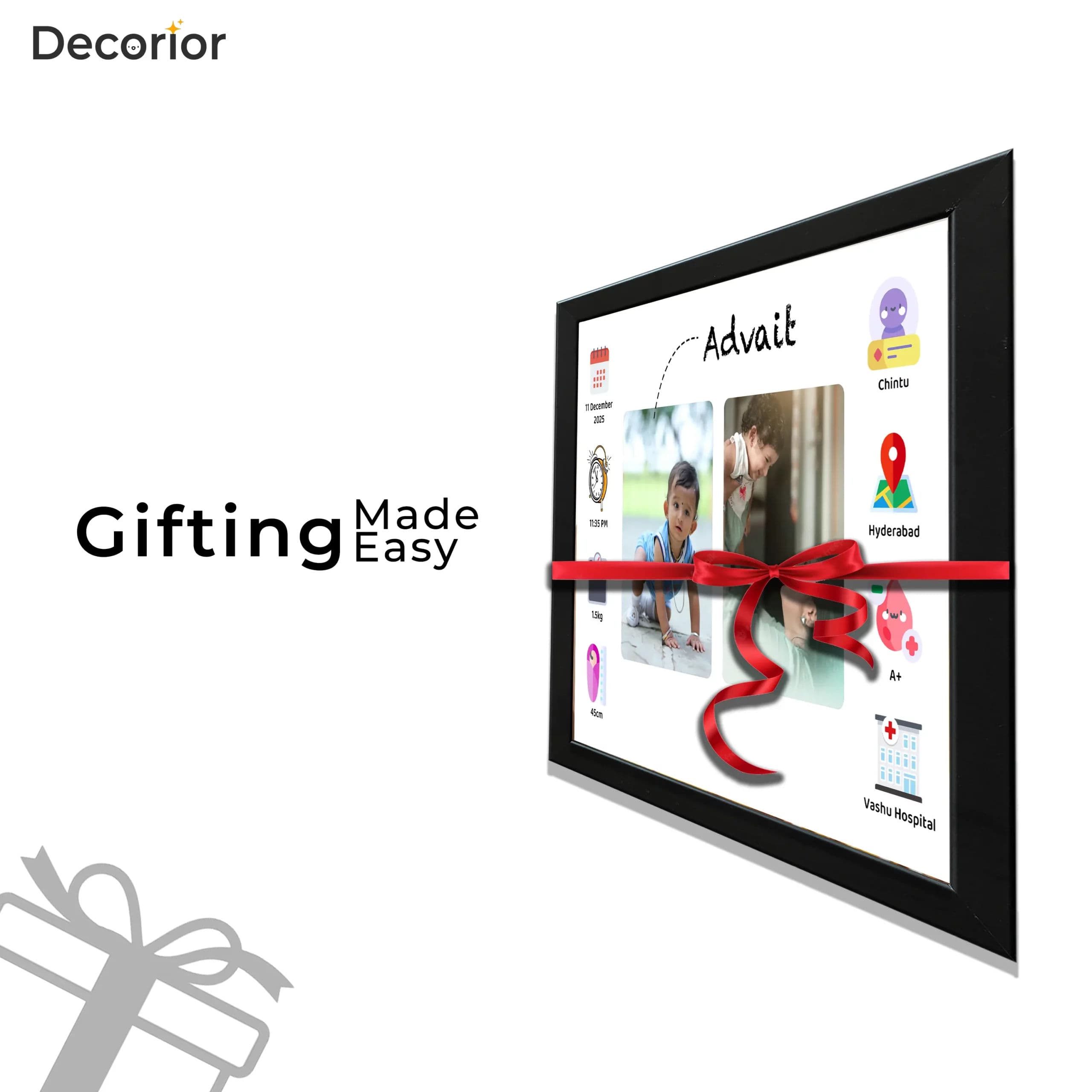 Baby Inforgraphic Frame - Image 4