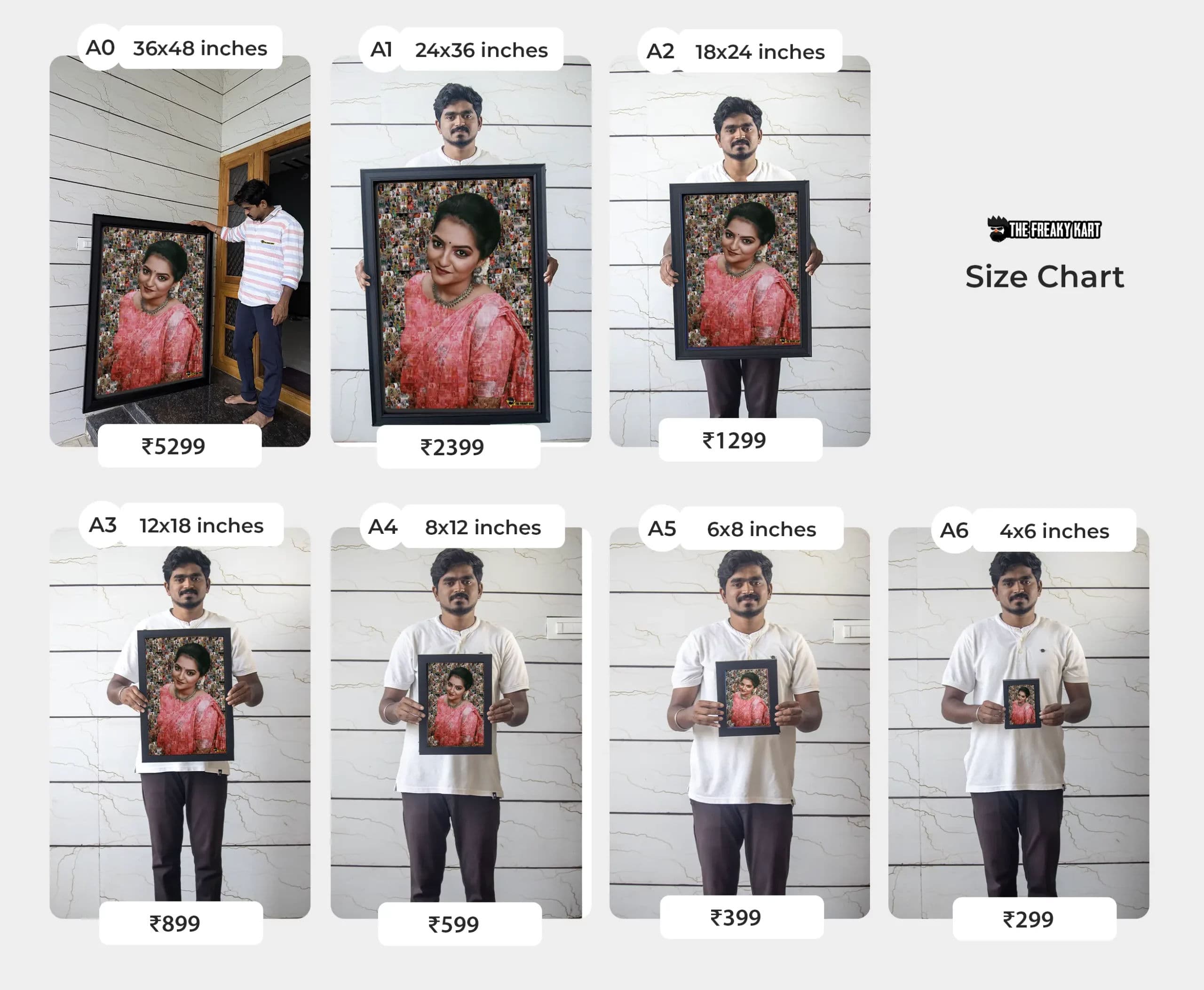 Freaky Mosaic Photo Frame - Image 2