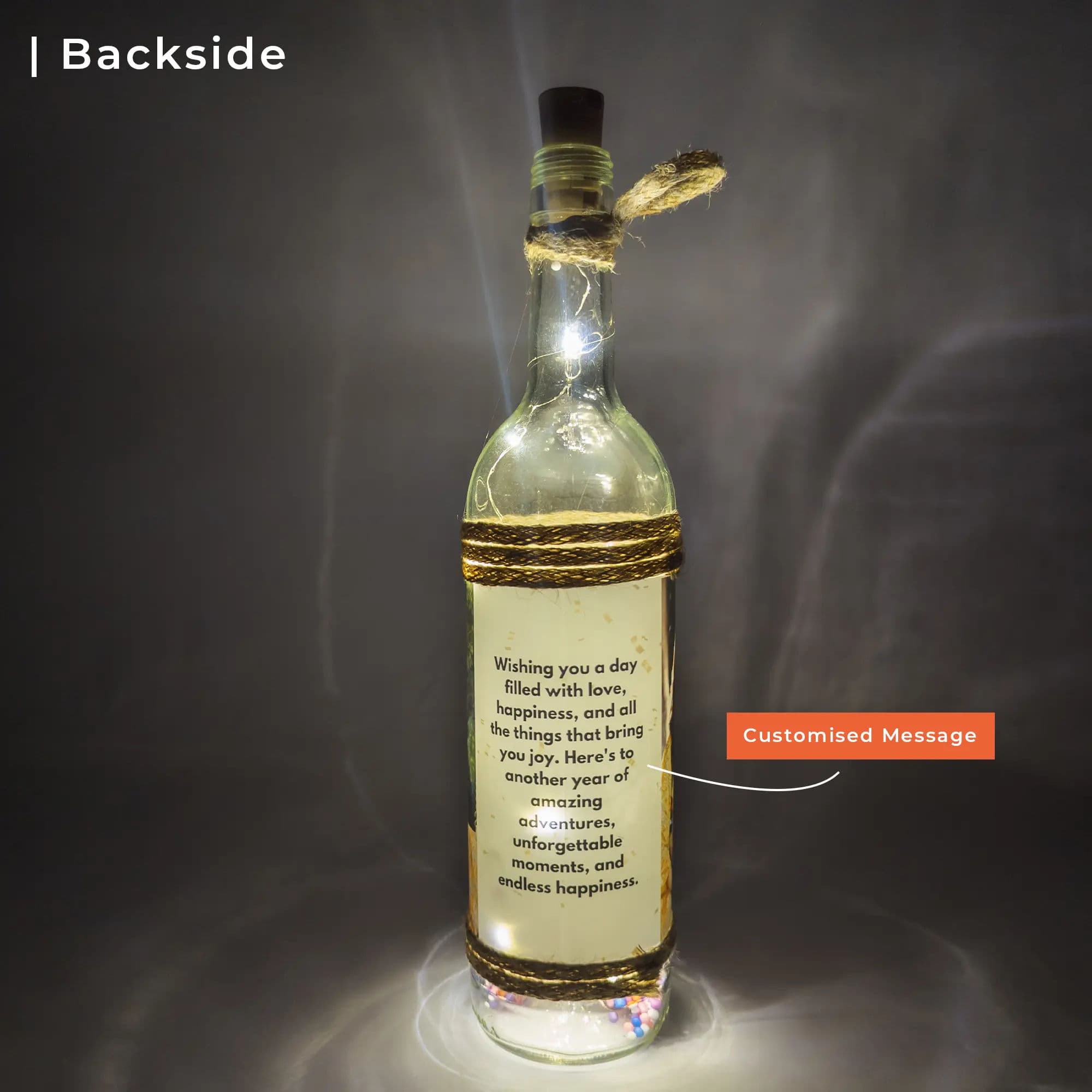 Personalised Wishes Photo Lamp - Image 3