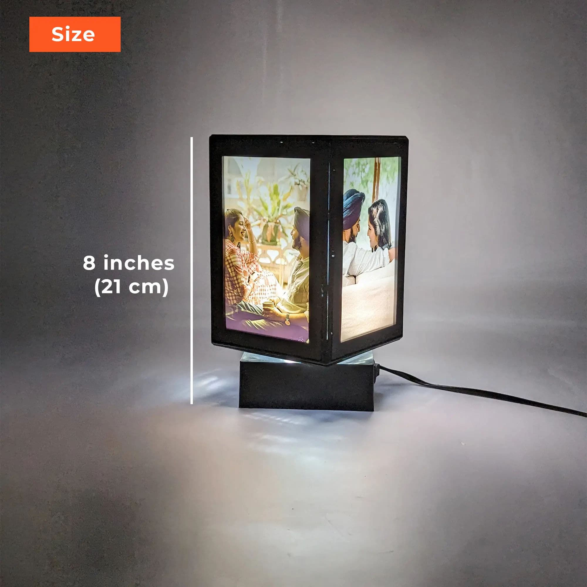 Personalised Rotating Lamp - Image 2