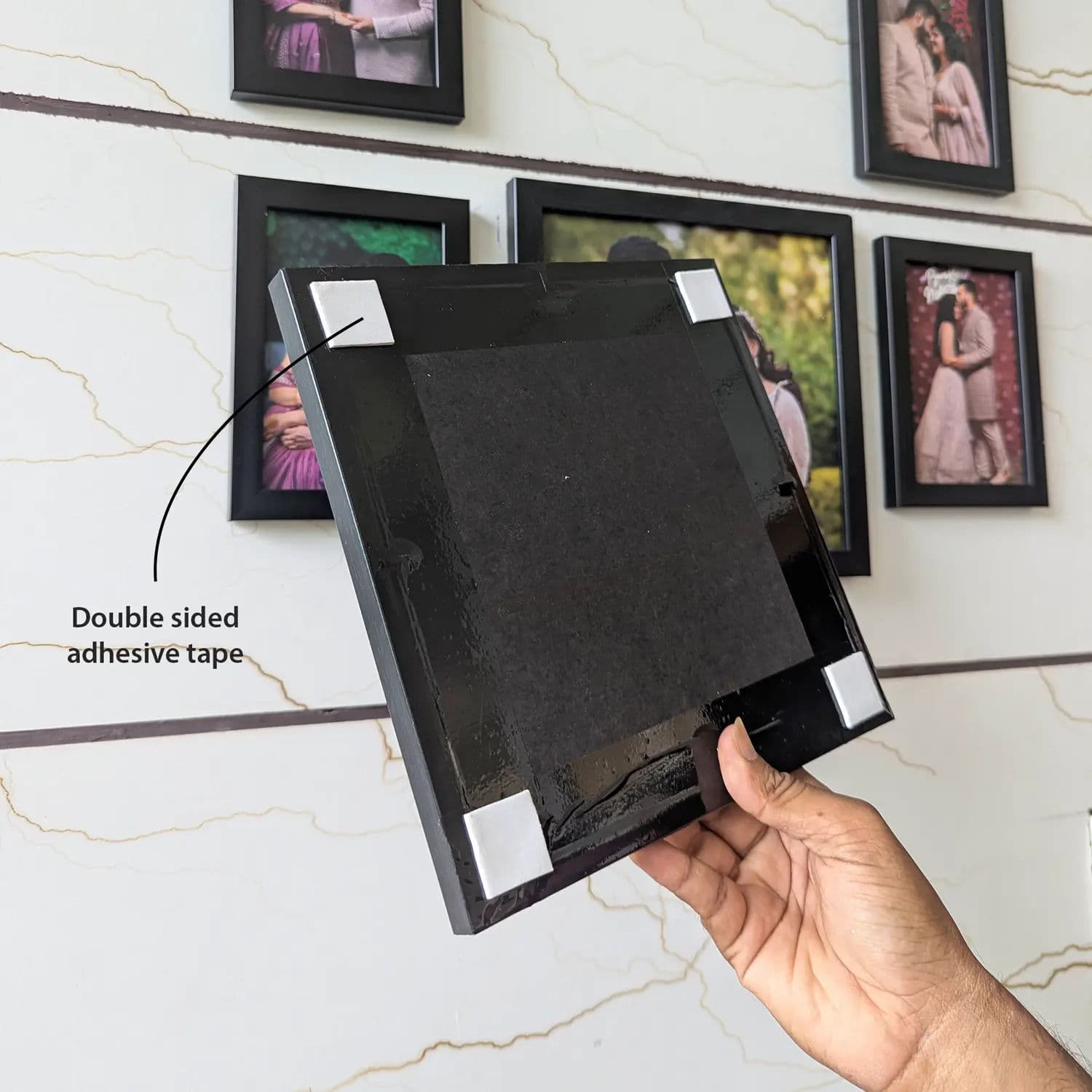 Set of 3 Wide Wall Photo Collage Frames - Combo - Image 4